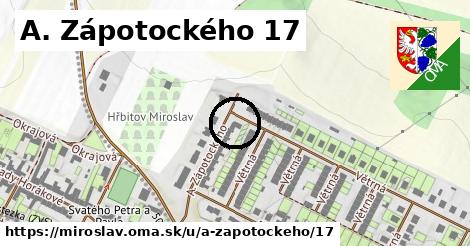 A. Zápotockého 17, Miroslav