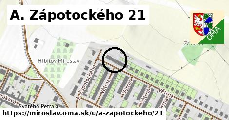 A. Zápotockého 21, Miroslav