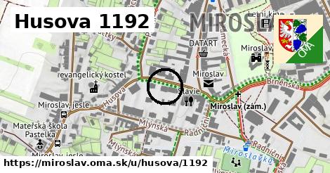 Husova 1192, Miroslav