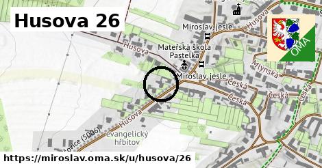 Husova 26, Miroslav