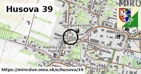 Husova 39, Miroslav