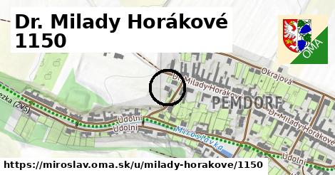 Dr. Milady Horákové 1150, Miroslav