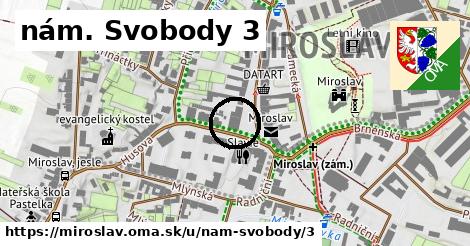 nám. Svobody 3, Miroslav