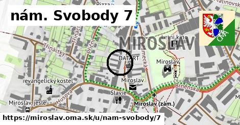 nám. Svobody 7, Miroslav