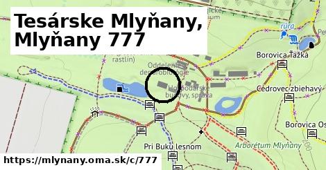 Tesárske Mlyňany, Mlyňany <span class="supisne">777</span>