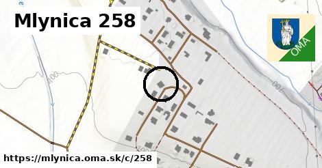 Mlynica <span class="supisne">258</span>