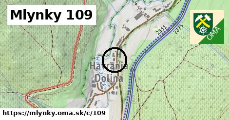 Mlynky <span class="supisne">109</span>
