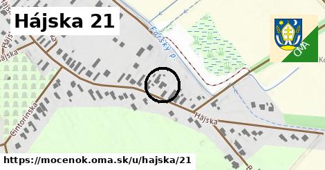 Hájska 21, Močenok