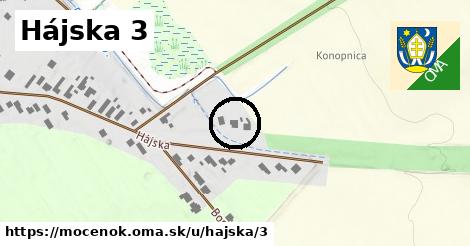 Hájska 3, Močenok