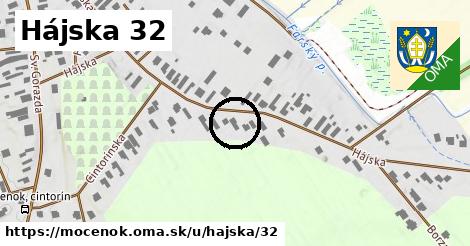 Hájska 32, Močenok
