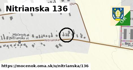 Nitrianska 136, Močenok