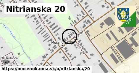 Nitrianska 20, Močenok