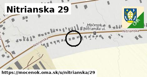 Nitrianska 29, Močenok