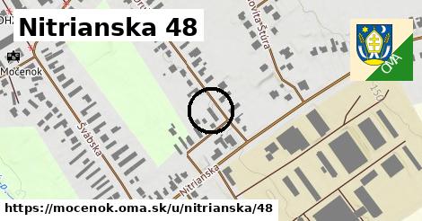 Nitrianska 48, Močenok