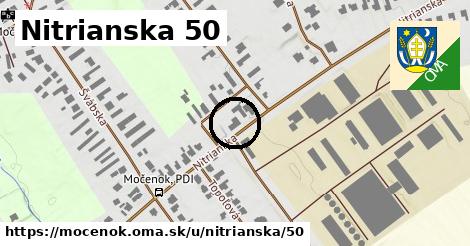 Nitrianska 50, Močenok