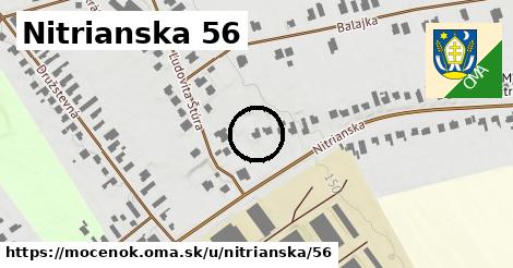 Nitrianska 56, Močenok