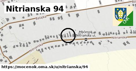 Nitrianska 94, Močenok