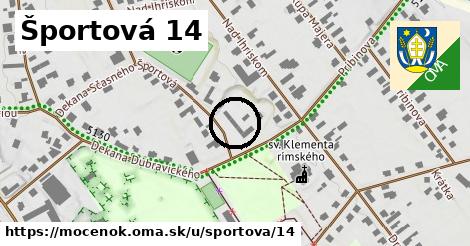 Športová 14, Močenok