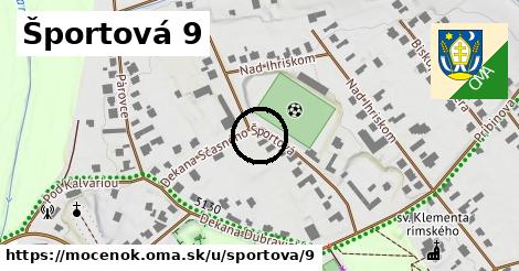 Športová 9, Močenok