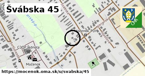 Švábska 45, Močenok