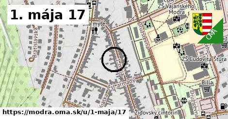 1. mája 17, Modra