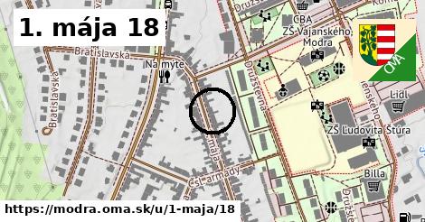 1. mája 18, Modra