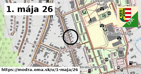 1. mája 26, Modra