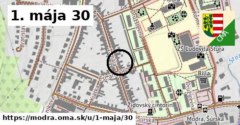 1. mája 30, Modra