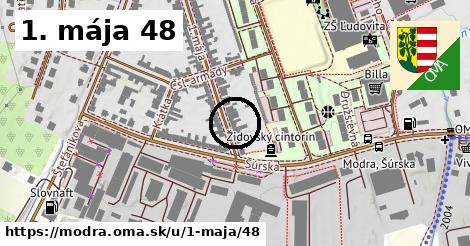 1. mája 48, Modra