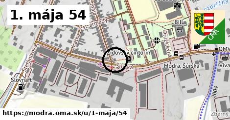 1. mája 54, Modra