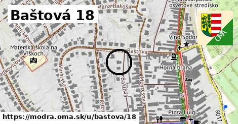 Baštová 18, Modra