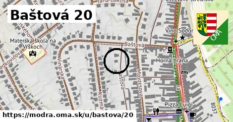 Baštová 20, Modra