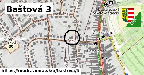 Baštová 3, Modra