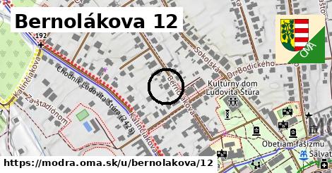 Bernolákova 12, Modra