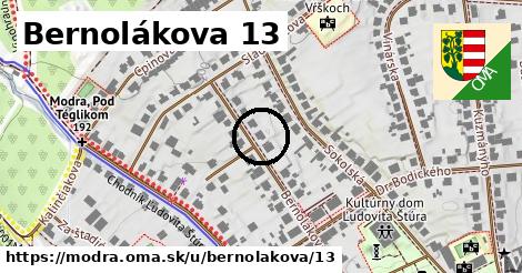 Bernolákova 13, Modra