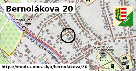 Bernolákova 20, Modra