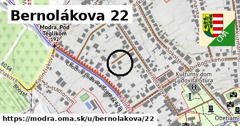 Bernolákova 22, Modra