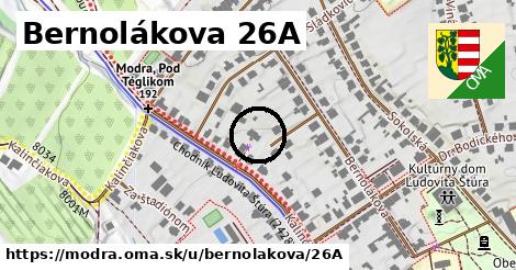 Bernolákova 26A, Modra