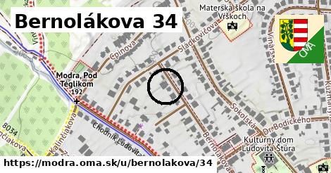 Bernolákova 34, Modra