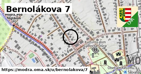 Bernolákova 7, Modra