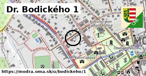 Dr. Bodického 1, Modra