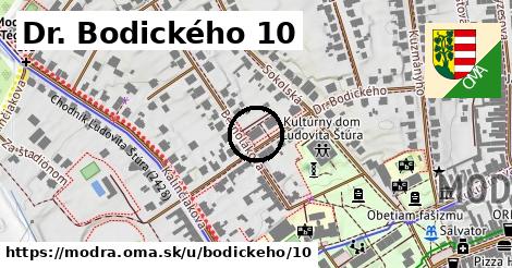 Dr. Bodického 10, Modra