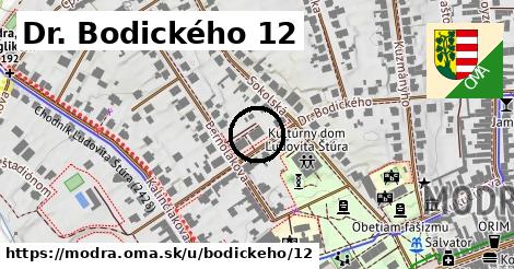 Dr. Bodického 12, Modra