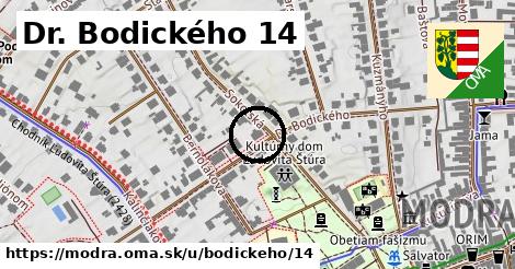 Dr. Bodického 14, Modra