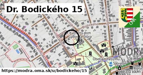 Dr. Bodického 15, Modra