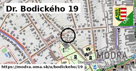 Dr. Bodického 19, Modra