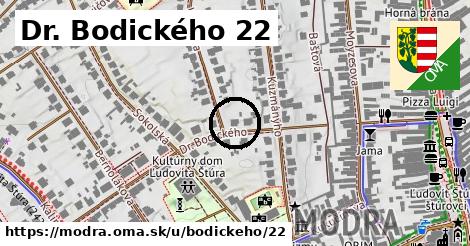 Dr. Bodického 22, Modra