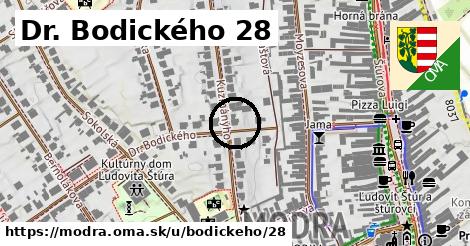 Dr. Bodického 28, Modra