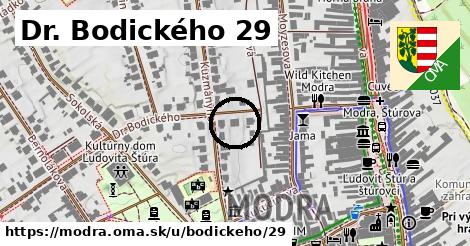 Dr. Bodického 29, Modra