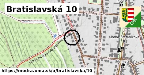 Bratislavská 10, Modra